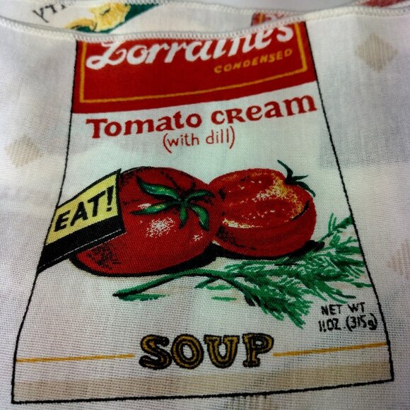 Vintage Tablecloth Picnic Food Package Labels Garden All Over Print Party BBQ - Picture 5 of 12